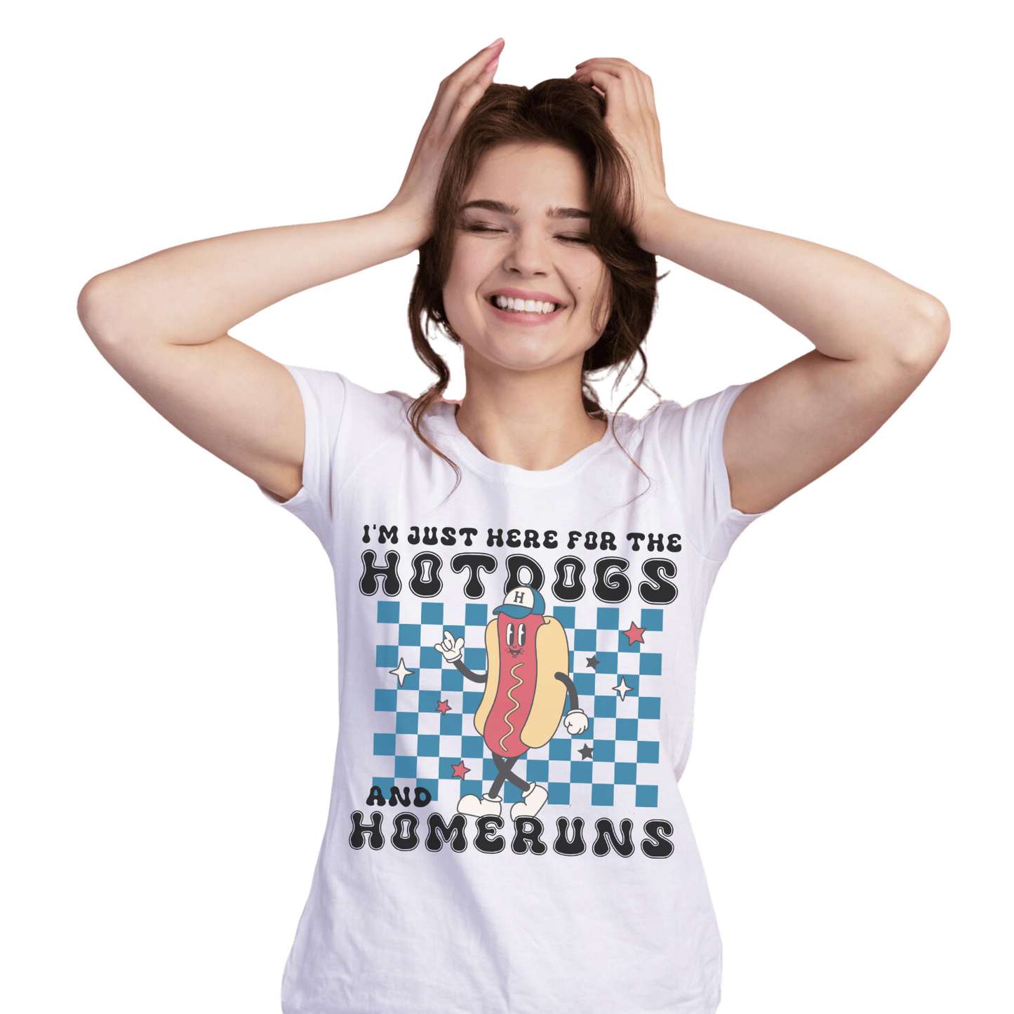 Hotdogs and Homeruns Baseball Shirt