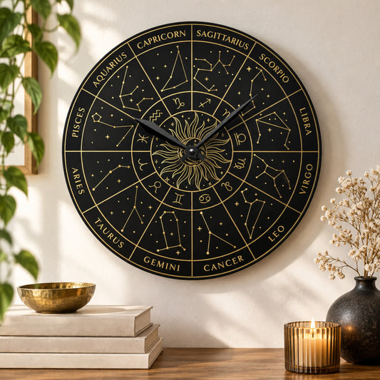 Zodiac Wall Clock