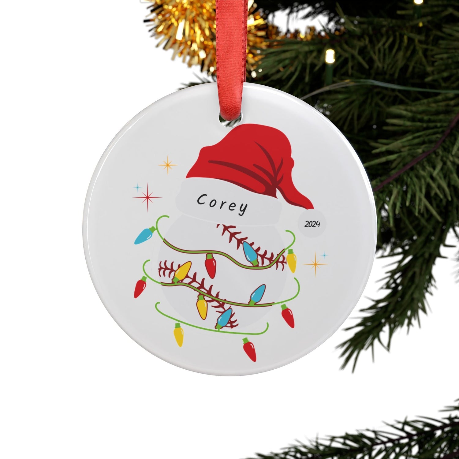 Baseball Ornaments