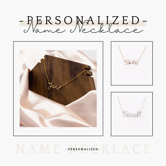 Personalized Name Necklace Gift for Wife Minimalist Necklace Girlfriend Gift Custom Name Bestfriend Gift Custom Name Necklace Gift for Her