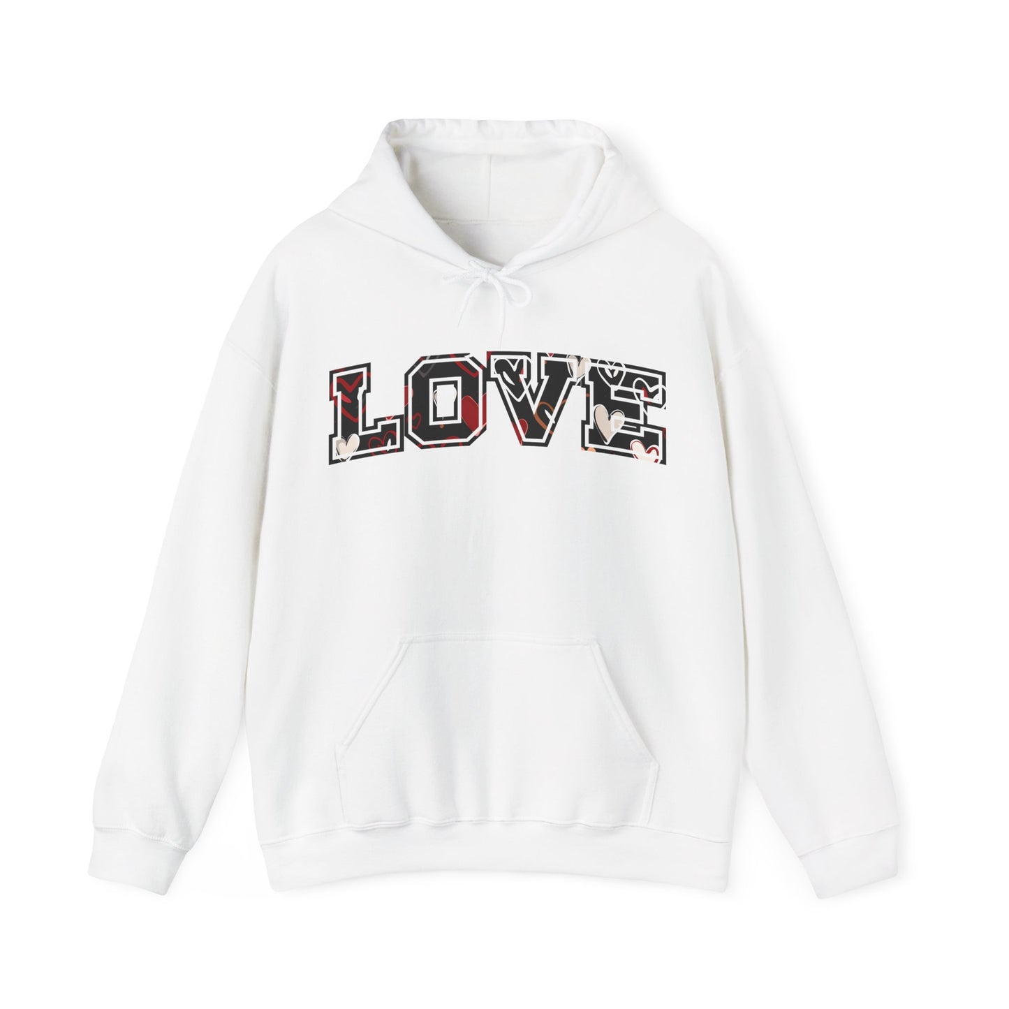 Retro Romantic Love Hooded Sweatshirt Gift For Her