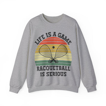 Racquetball Sweatshirt Sarcastic Gift for Him Sport Sweatshirt Gift for Dad Racquetball Player Gift Funny Sweatshirt Boyfriend Sport Gift