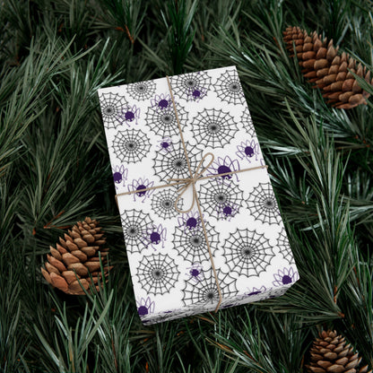 Halloween Spider Web Wrapping Paper Cute Halloween Wrapping Paper 6 Foot Holiday Wrapping Paper Roll Halloween Birthday