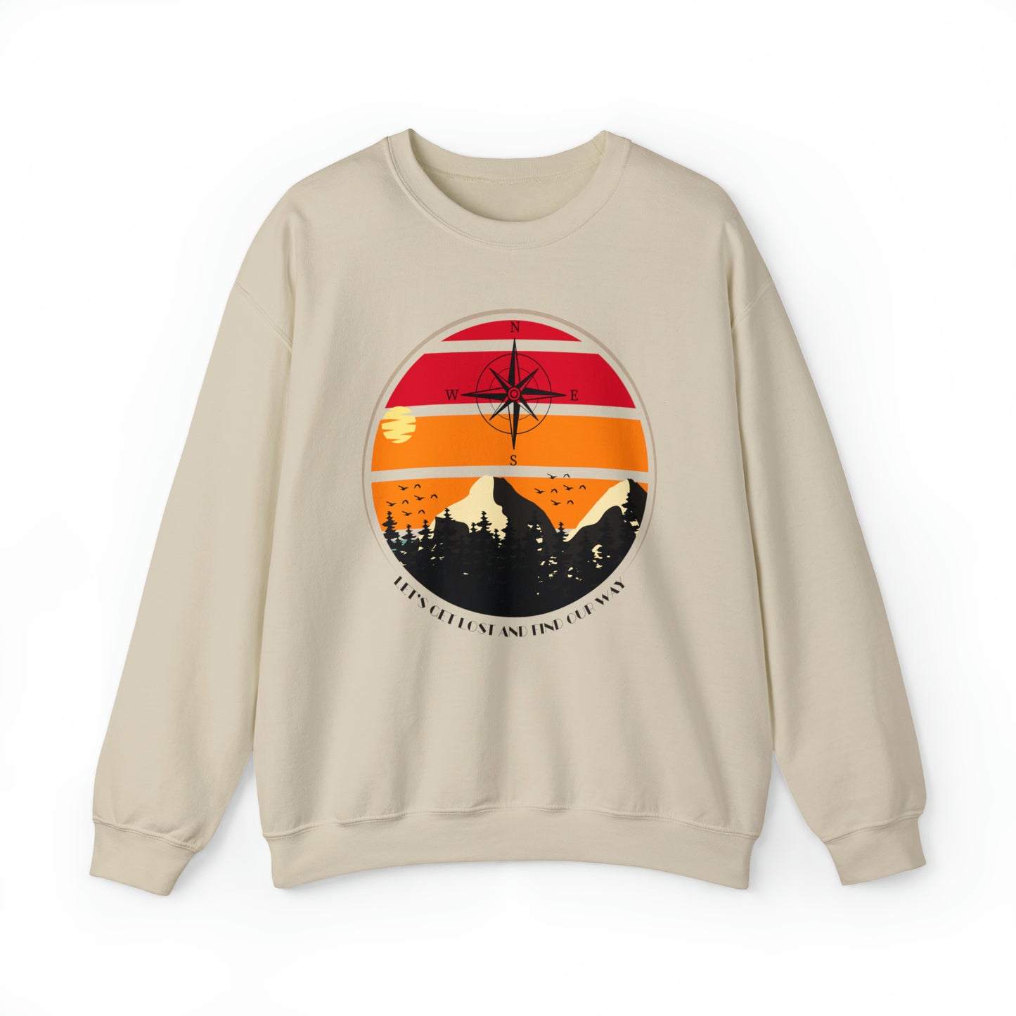 Mountain Sweatshirt Nature Lover Gift