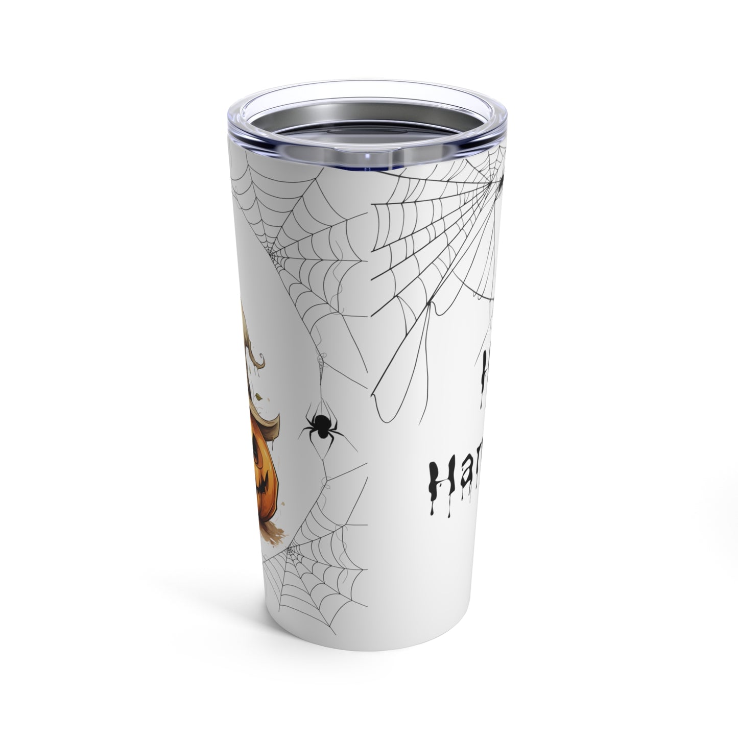 Haunted Halloween Tumbler 20 oz Stainless Steel Jack O Lantern Mug