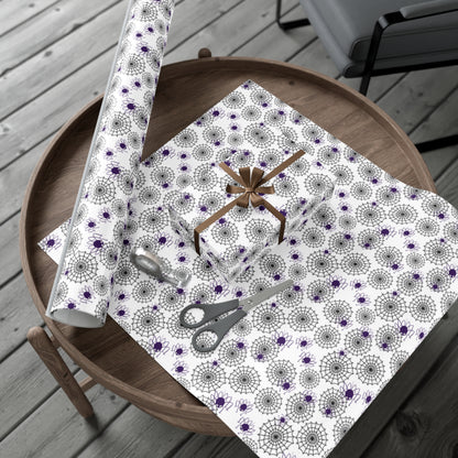 Halloween Spider Web Wrapping Paper Cute Halloween Wrapping Paper 6 Foot Holiday Wrapping Paper Roll Halloween Birthday