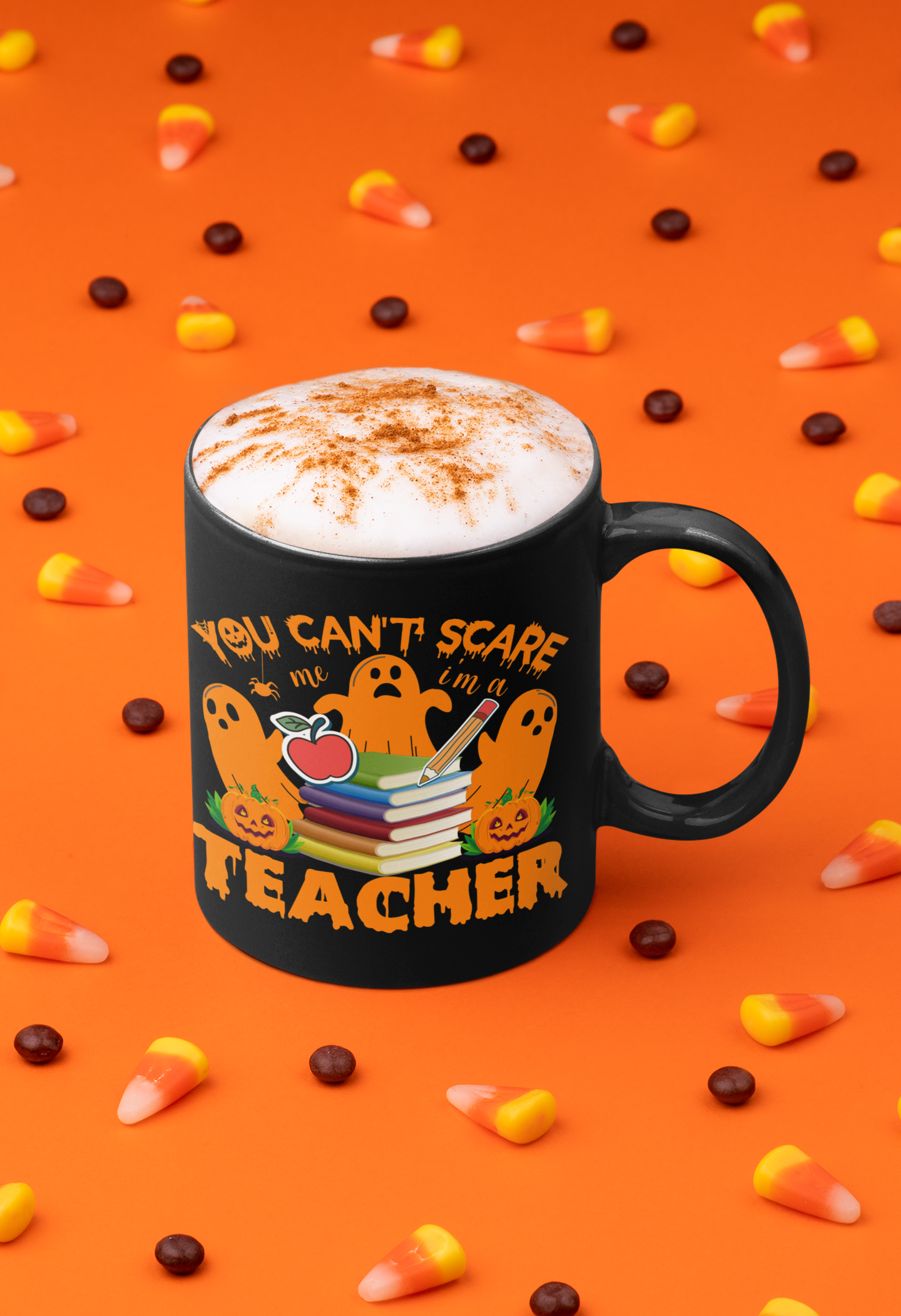 Halloween Coffee Mug Funny Teacher Mug Fall Coffee Mug Gift For Teacher Ghost Mug Halloween Gift Ideas Halloween Teacher Gift