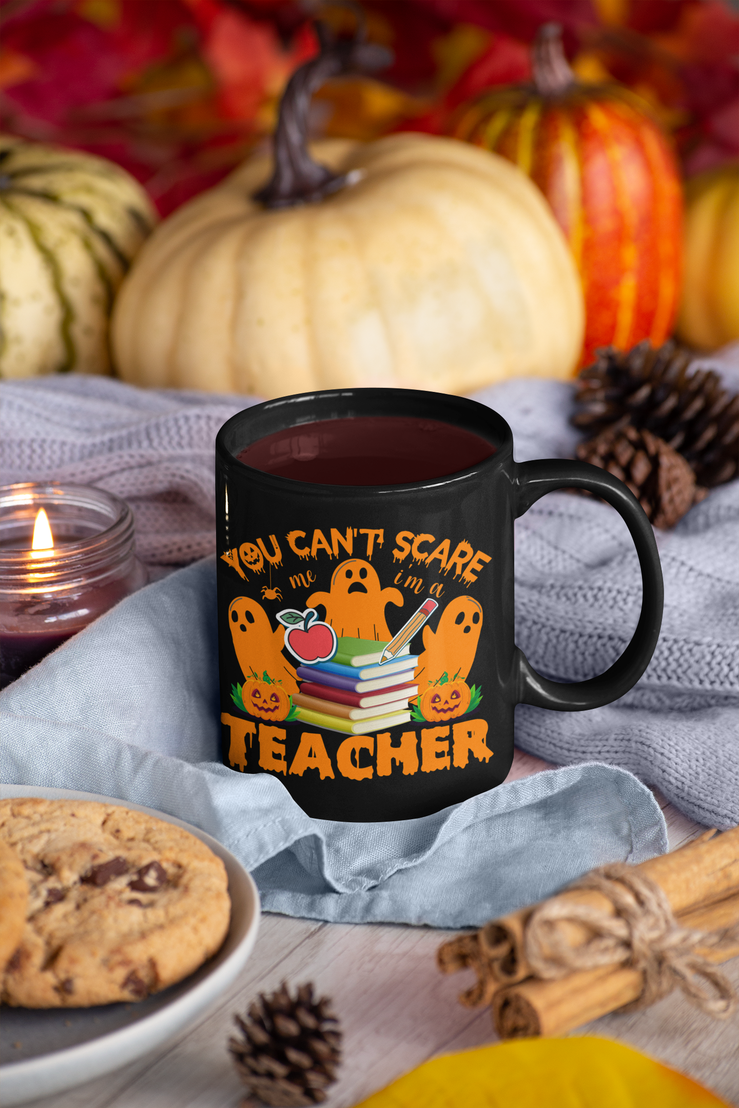 Halloween Coffee Mug Funny Teacher Mug Fall Coffee Mug Gift For Teacher Ghost Mug Halloween Gift Ideas Halloween Teacher Gift