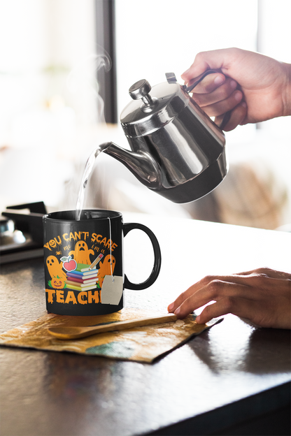 Halloween Coffee Mug Funny Teacher Mug Fall Coffee Mug Gift For Teacher Ghost Mug Halloween Gift Ideas Halloween Teacher Gift