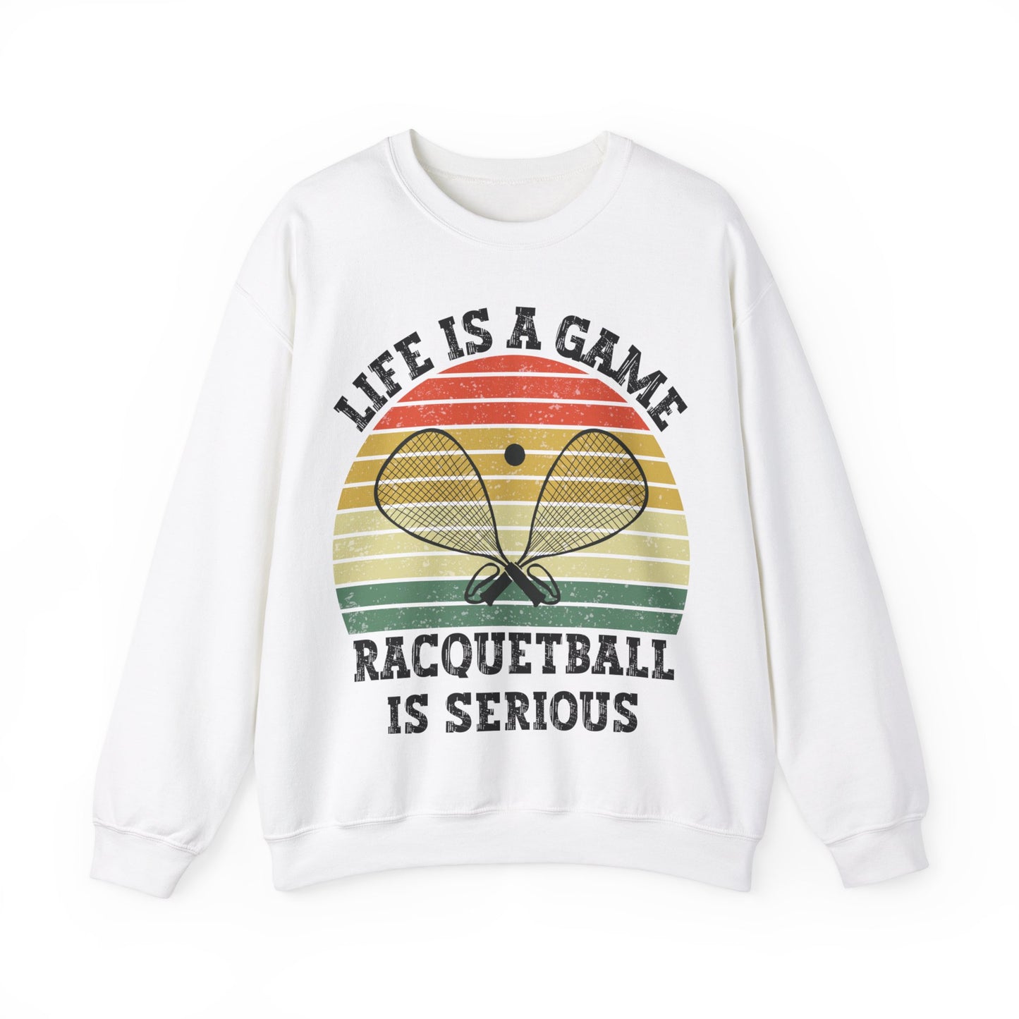 Racquetball Sweatshirt Sarcastic Gift for Him Sport Sweatshirt Gift for Dad Racquetball Player Gift Funny Sweatshirt Boyfriend Sport Gift