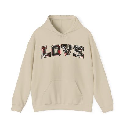 Retro Romantic Love Hooded Sweatshirt Gift For Her