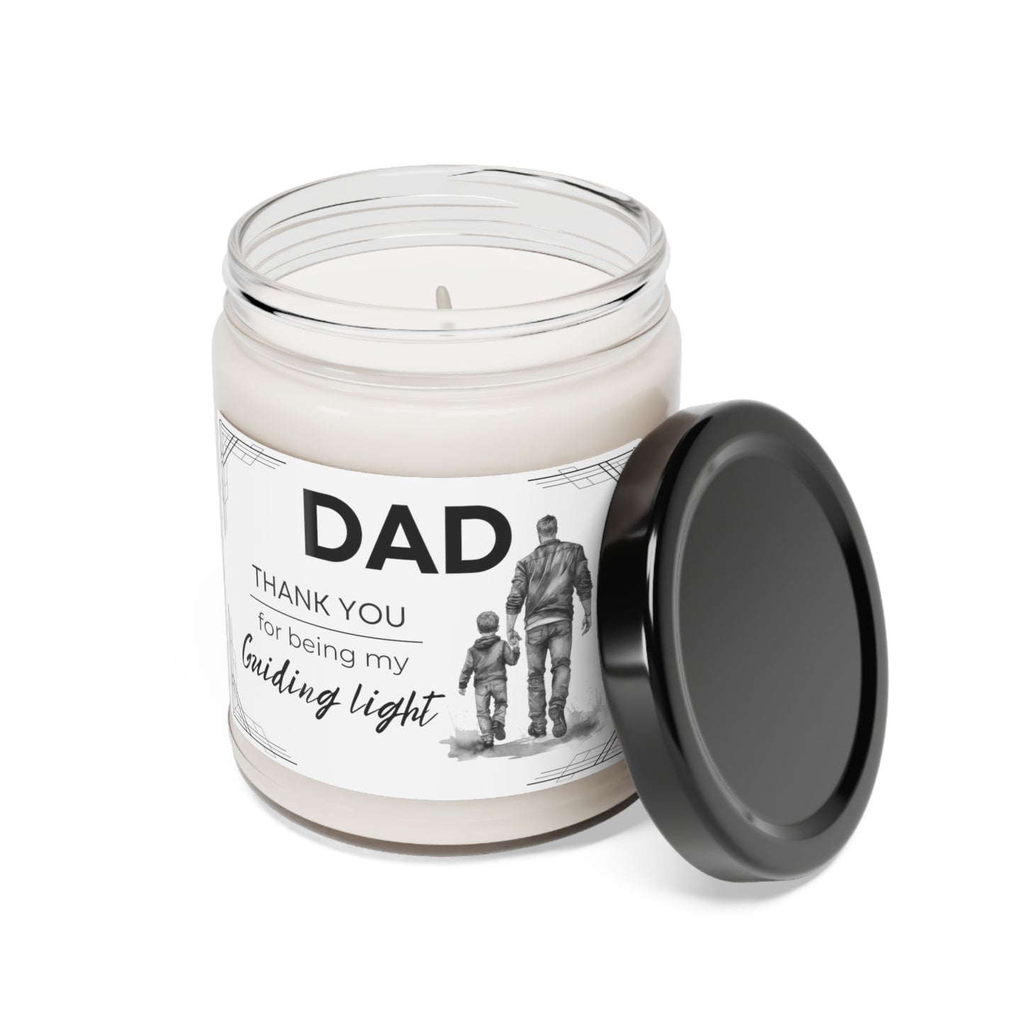 Dad Gift From Son Sentimental Gift Dad Candle Dad Gift from Kids Step Dad Gift Scented Soy Candle For Fathers