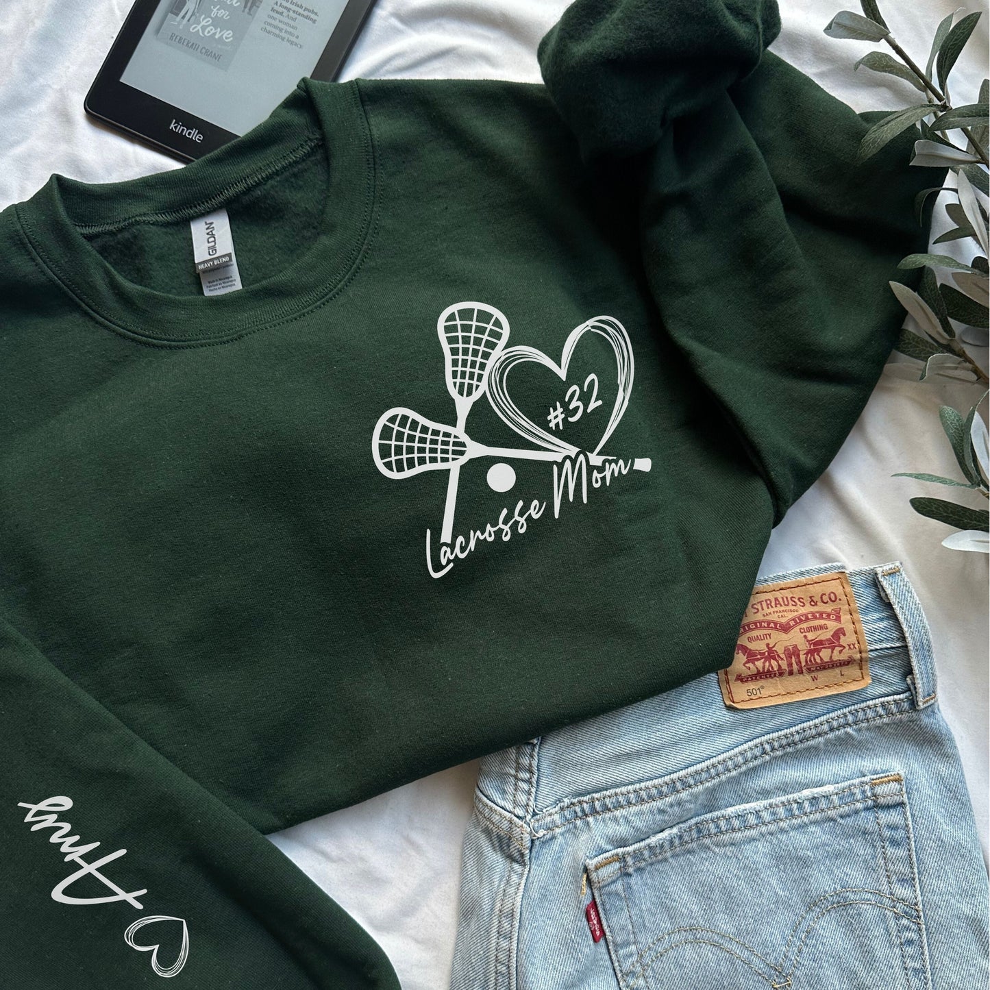 Personalized Lacrosse Sweatshirt