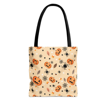 Rustic Fall Tote Bag Halloween Pumpkin Bag