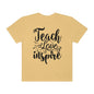 Comfort Colors Shirt Teach Love Inspire Teacher T Shirt Back to School Shirt For Teachers Gift For Student Teacher New Teacher Gift For Her