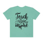Comfort Colors Shirt Teach Love Inspire Teacher T Shirt Back to School Shirt For Teachers Gift For Student Teacher New Teacher Gift For Her