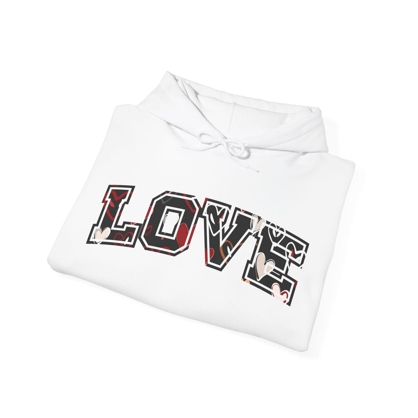 Retro Romantic Love Hooded Sweatshirt Gift For Her