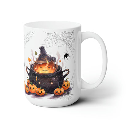 Retro Witchy Brew Cute Retro Halloween Coffee Mug