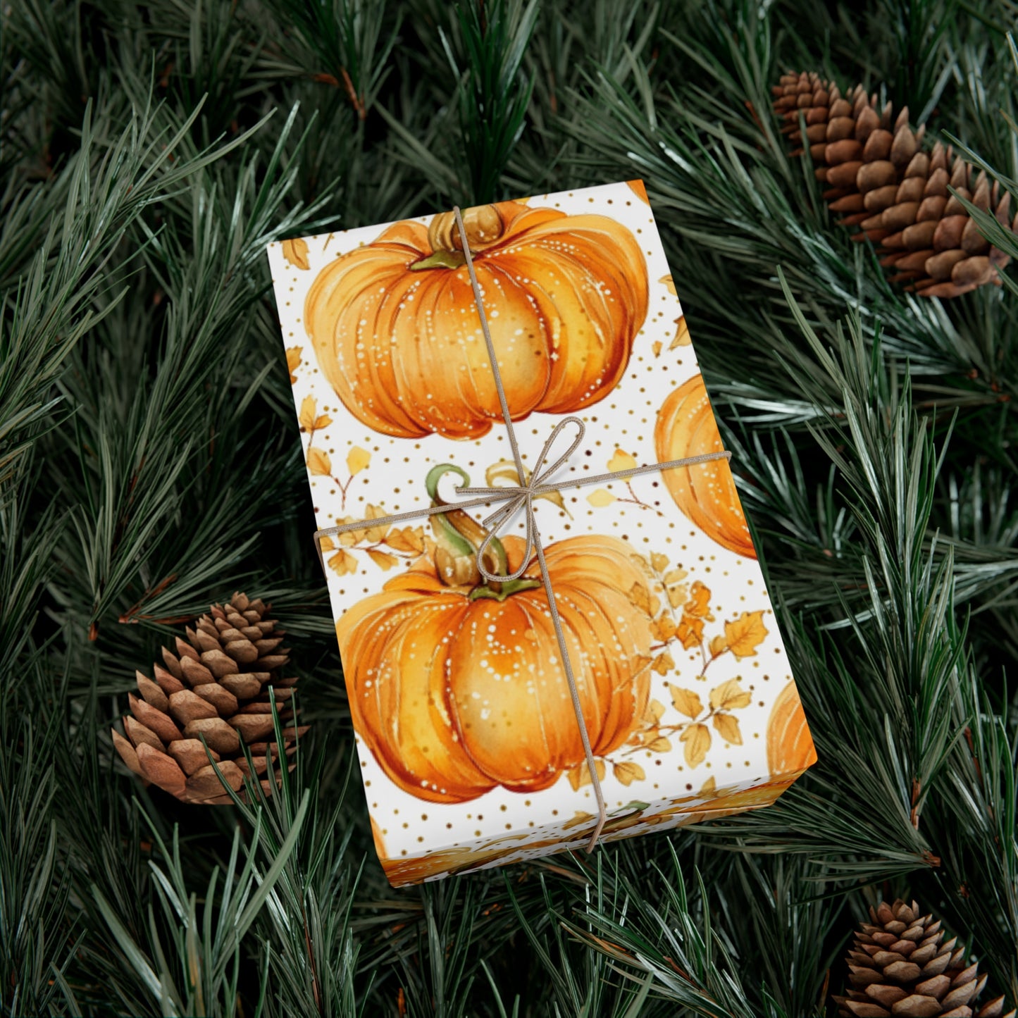 Fall Wrapping Paper: Burgundy Bliss gift Wrap, Birthday, Holiday, Autumn,  Fall Christmas 