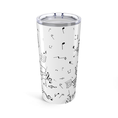 Personalized 20oz Piano Tumbler