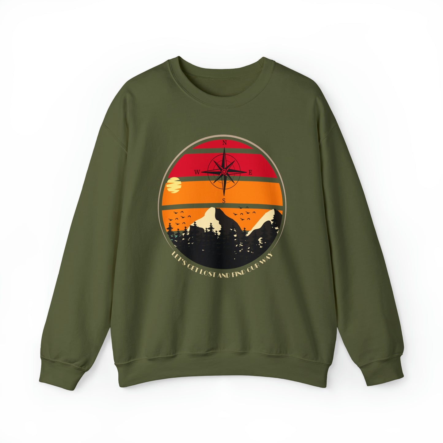 Mountain Sweatshirt Nature Lover Gift