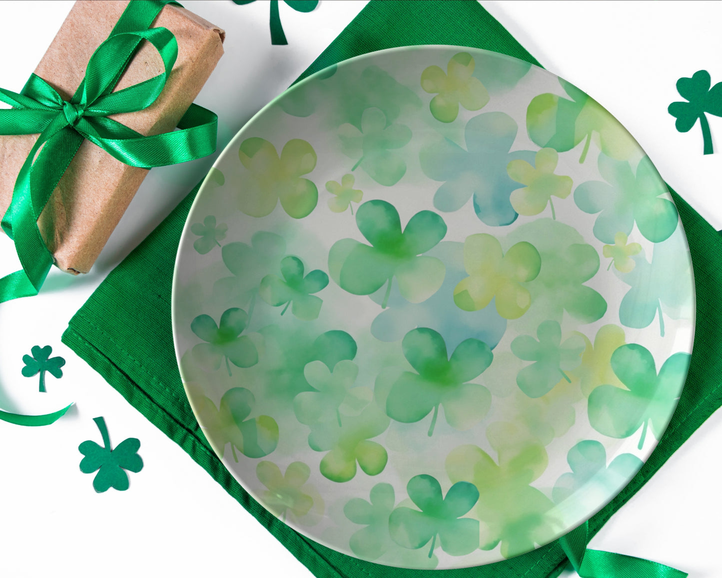 Four Leaf Clover Plate