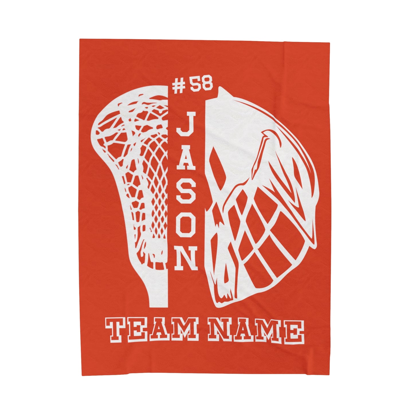 Personalized Lacrosse Blanket Lacrosse Team Gifts For Seniors