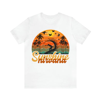 Unisex Retro Surfing Beach Shirt