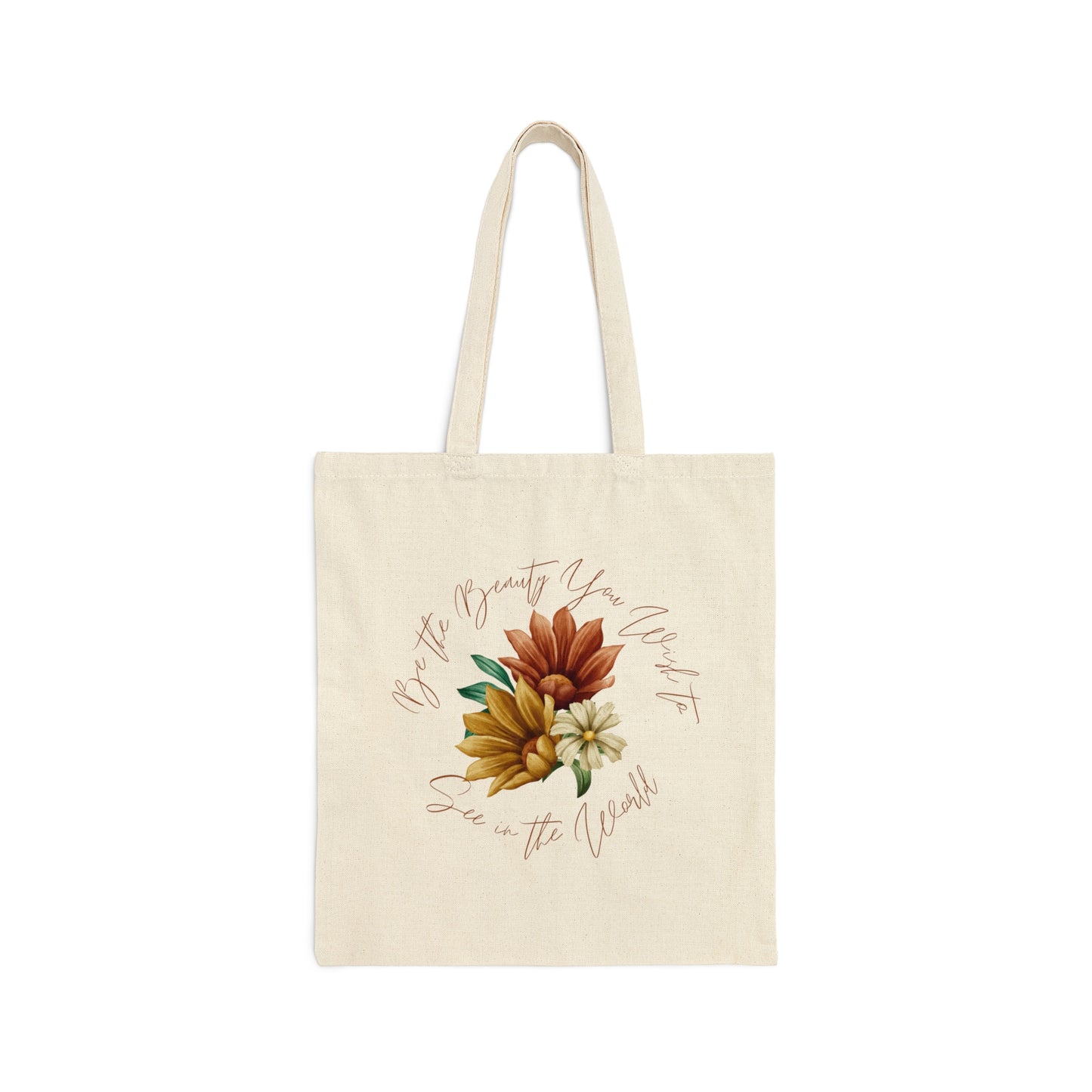 Floral Tote Bag for Her Reusable Grocery Bag Book Tote Bag Flower Tote Bag Cute Canvas Tote Bag Everyday Bag Inspirational Summer Tote Bag