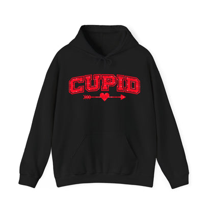 Cupid Valentine Shirt Retro Romantic Womens Hoodie