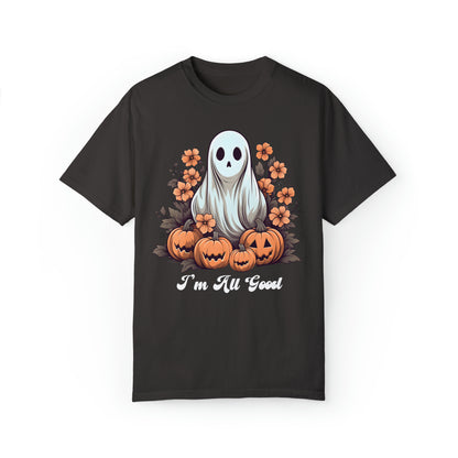 Retro Floral Ghost Shirt, Retro Halloween Ghost Shirt Groovy Ghost Shirt Floral Halloween Shirt Cute Ghost Spooky Season Shirt Graphic Tee