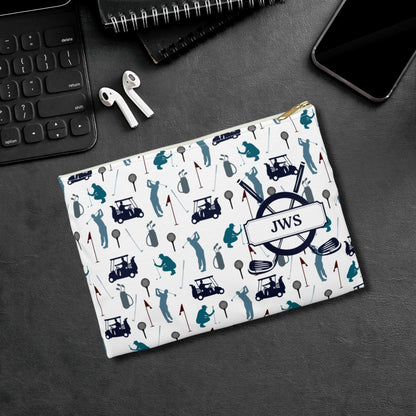 Personalized Golf Zipper Case