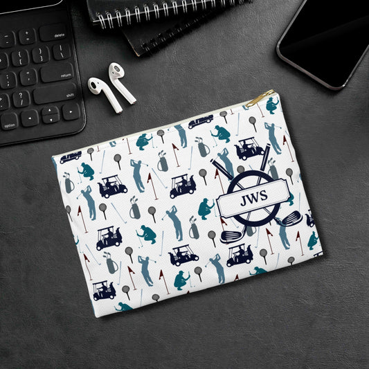 Personalized Golf Zipper Case