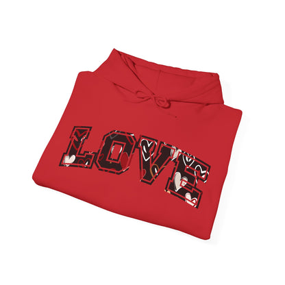 Retro Romantic Love Hooded Sweatshirt Gift For Her