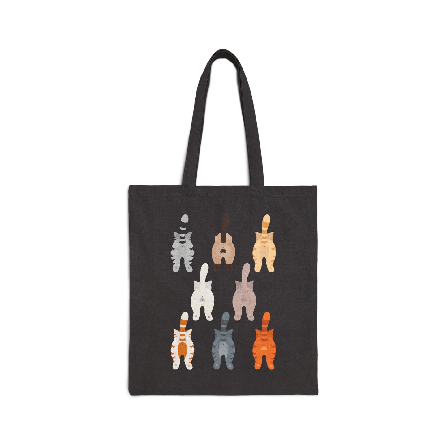 Funny Cat Canvas Tote Bag Cat Lover Gift Ideas