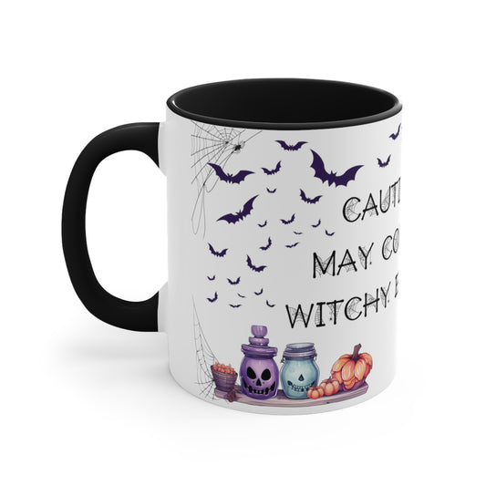 Retro Halloween Coffee Mug Funny Coffee Mug Witchy Mug Halloween Cauldron Mug Halloween Spider Web Mug Halloween Bat Mug Halloween Kitchen