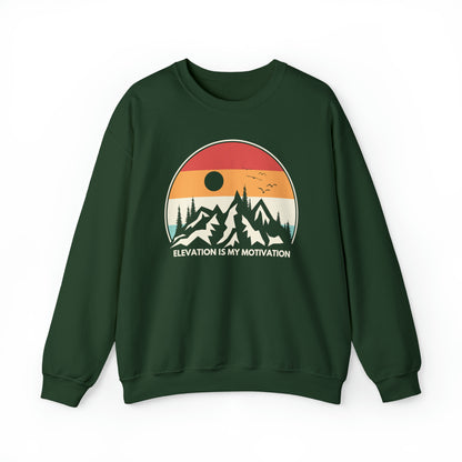 Mountain Sweatshirt Nature Lover Gift, Warm Cozy Sweatshirt Outdoorsman Gift Hiking Sweatshirt Minimalist Sweatshirt Outdoor Sweatshirt