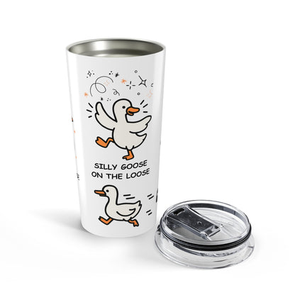 Silly Goose Got Too Silly 20oz Tumbler