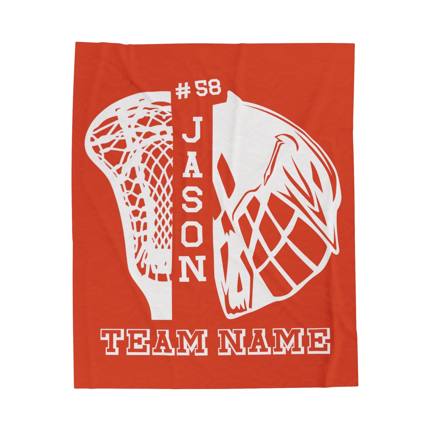 Personalized Lacrosse Blanket Lacrosse Team Gifts For Seniors