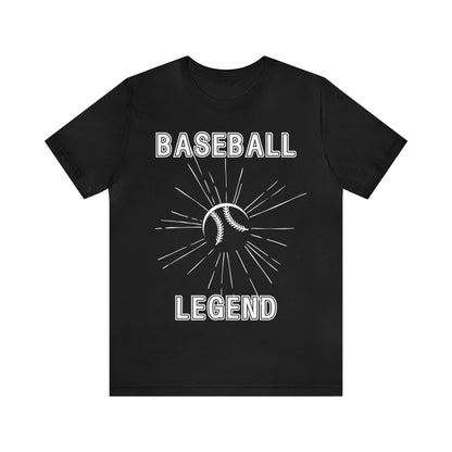 Baseball Legend Shirt Baseball Coach Thank You Gift Baseball Player Gift Baseball Senior Gift Short Sleeve Baseball Shirt Game Day T Shirt