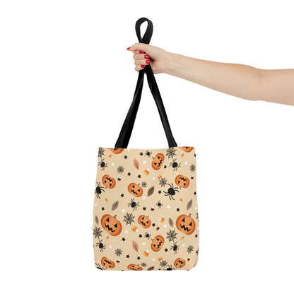 Rustic Fall Tote Bag Halloween Pumpkin Bag