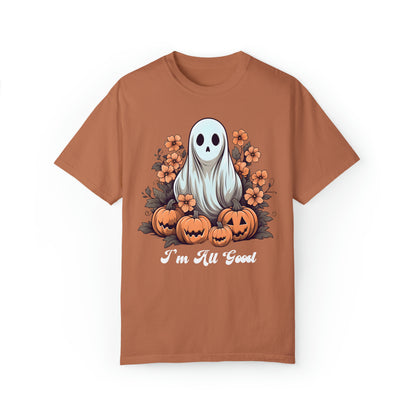 Retro Floral Ghost Shirt, Retro Halloween Ghost Shirt Groovy Ghost Shirt Floral Halloween Shirt Cute Ghost Spooky Season Shirt Graphic Tee