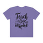 Comfort Colors Shirt Teach Love Inspire Teacher T Shirt Back to School Shirt For Teachers Gift For Student Teacher New Teacher Gift For Her