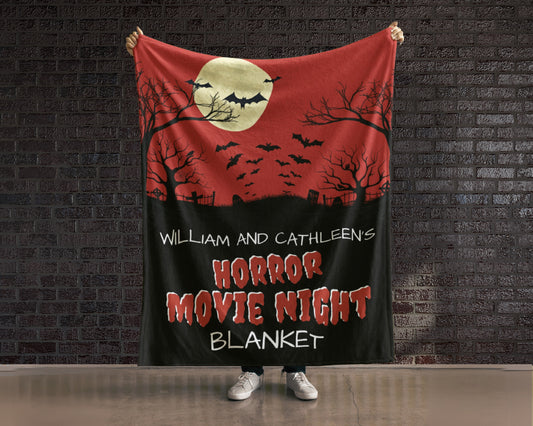 Horror Movie Blanket Horror Fan Gift