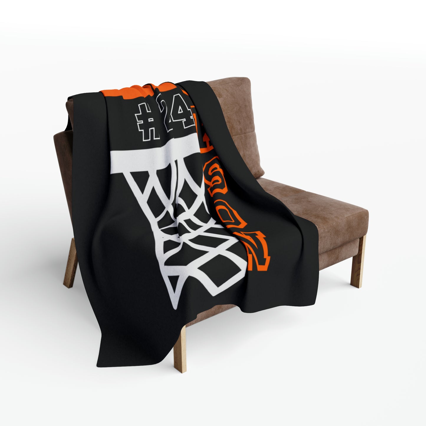 Custom Basketball Blanket Personalized Basketball Gift
