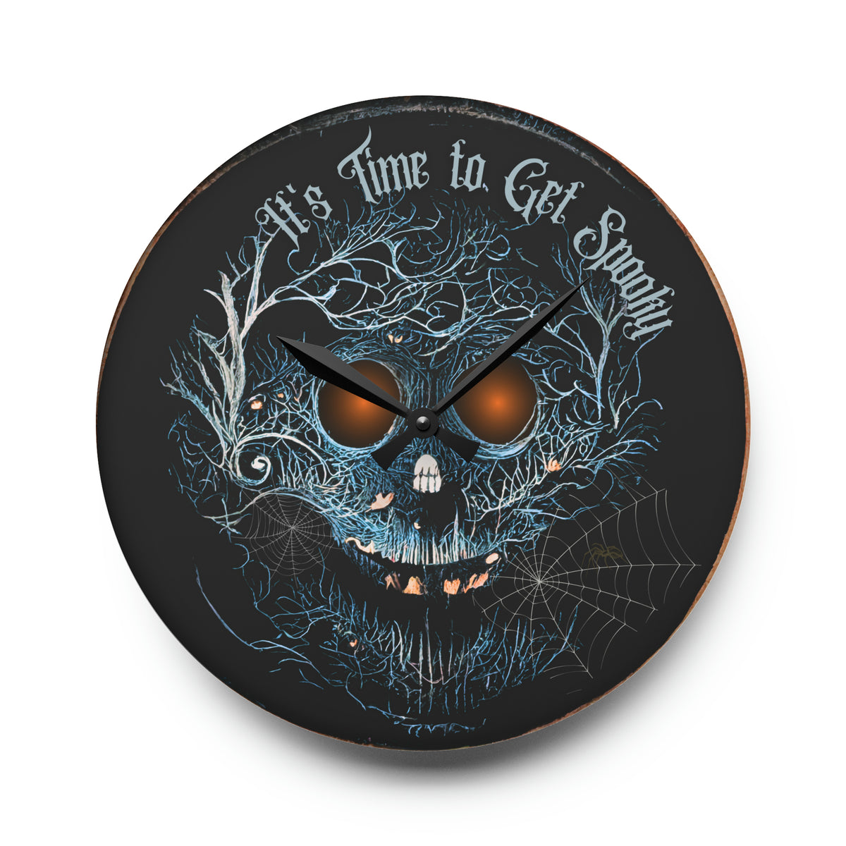 Spooky Halloween Hanging Wall Clock
