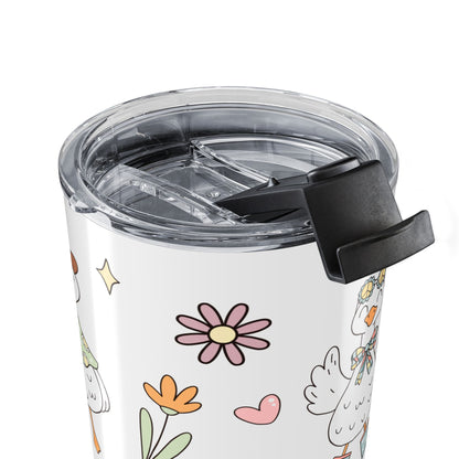 Floral Silly Goose 20 oz Tumbler