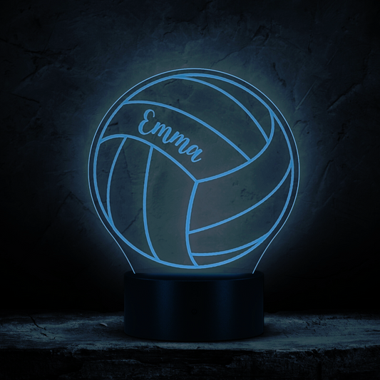 Personalized Volleyball Gift Custom Night Light