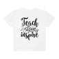 Comfort Colors Shirt Teach Love Inspire Teacher T Shirt Back to School Shirt For Teachers Gift For Student Teacher New Teacher Gift For Her