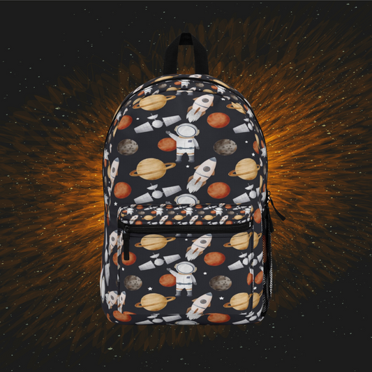 Astronaut Backpack Space Backpack School Bag Rocket Backpack Library Bag Outer Space Gift City Travel Backpack Gift For Back To School